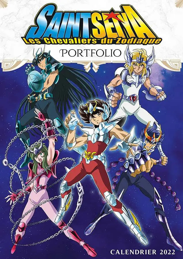 SAINT SEIYA PORTFOLIO Calendario 2022 Frikytopia