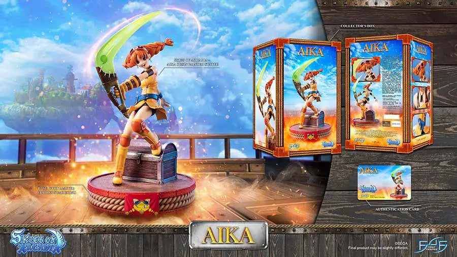 SKIES OF ARCADIA AIKA Estatua