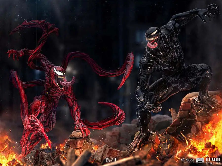 VENOM 2 CARNAGE 1/10 ART Estatua