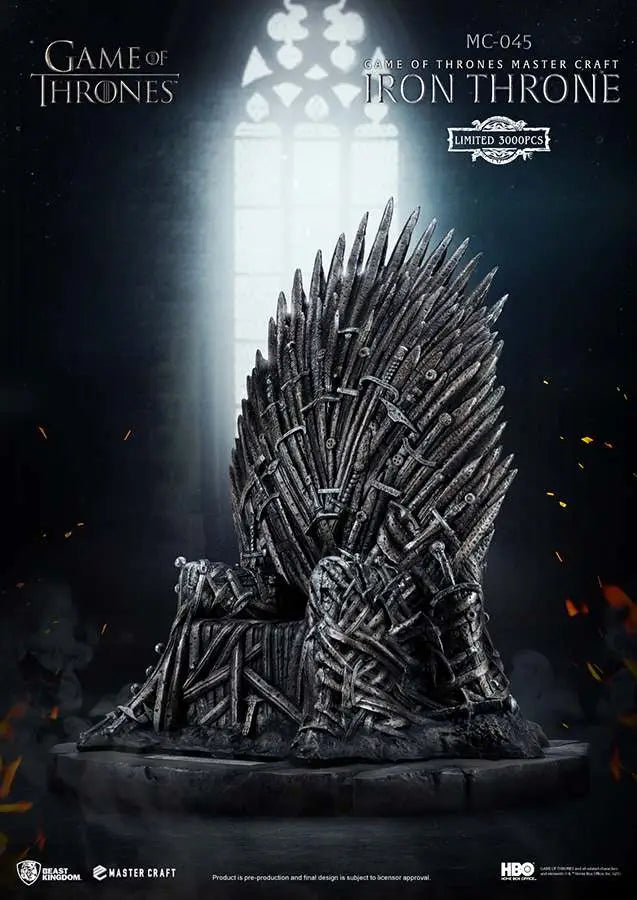 GOT IRON THRONE MASTER CRAFT Estatua