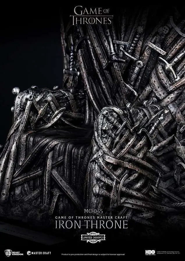 GOT IRON THRONE MASTER CRAFT Estatua