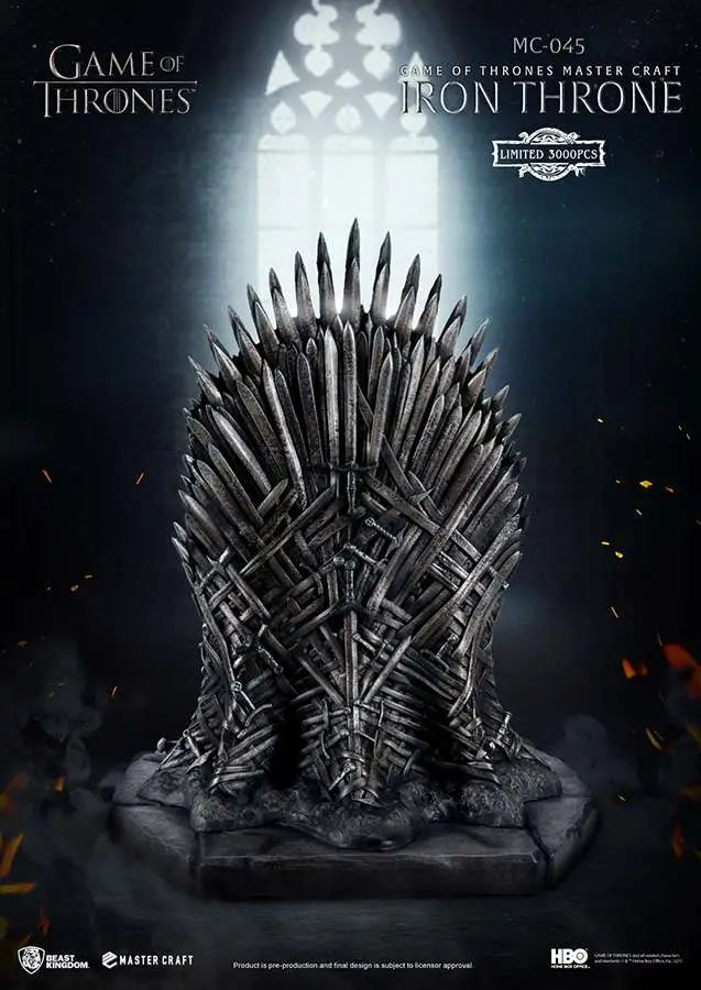 GOT IRON THRONE MASTER CRAFT Estatua