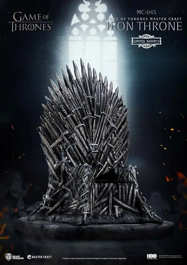 GOT IRON THRONE MASTER CRAFT Estatua