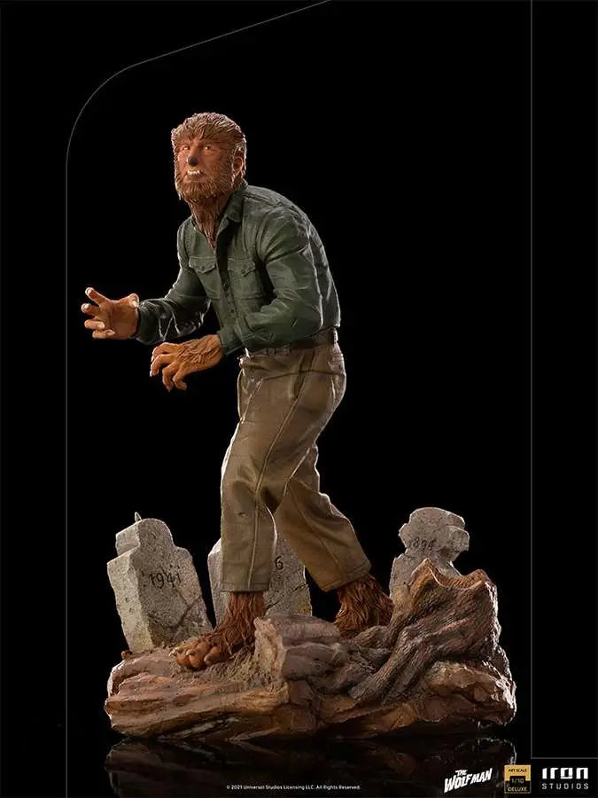 UNIVERSAL MONSTERS WOLF MAN DLX 1/10 ST