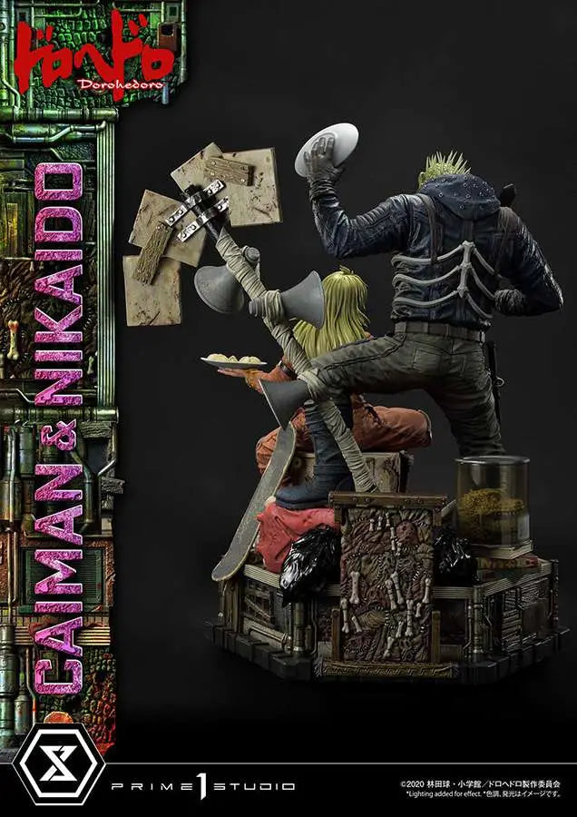 DOROHEDORO CAIMAN & NIKAIDO Estatua
