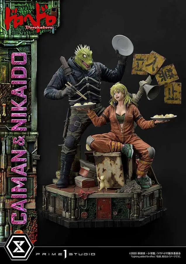 DOROHEDORO CAIMAN & NIKAIDO Estatua