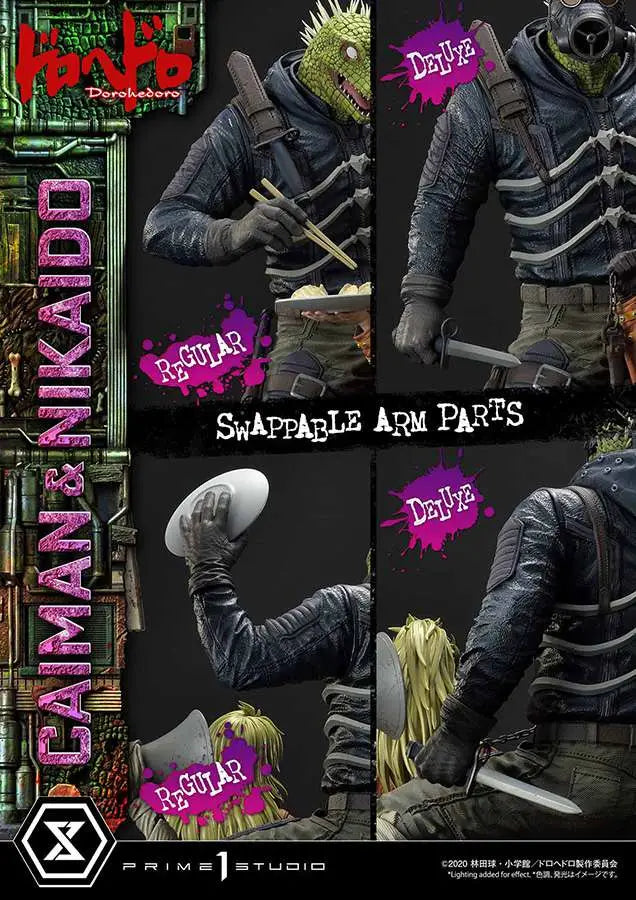 DOROHEDORO CAIMAN & NIKAIDO DLX Estatua