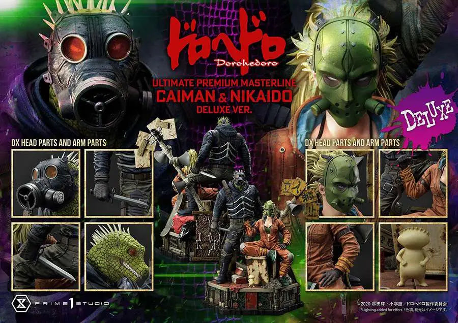 DOROHEDORO CAIMAN & NIKAIDO DLX Estatua