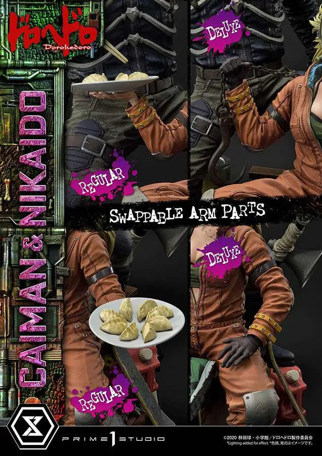 DOROHEDORO CAIMAN & NIKAIDO DLX Estatua