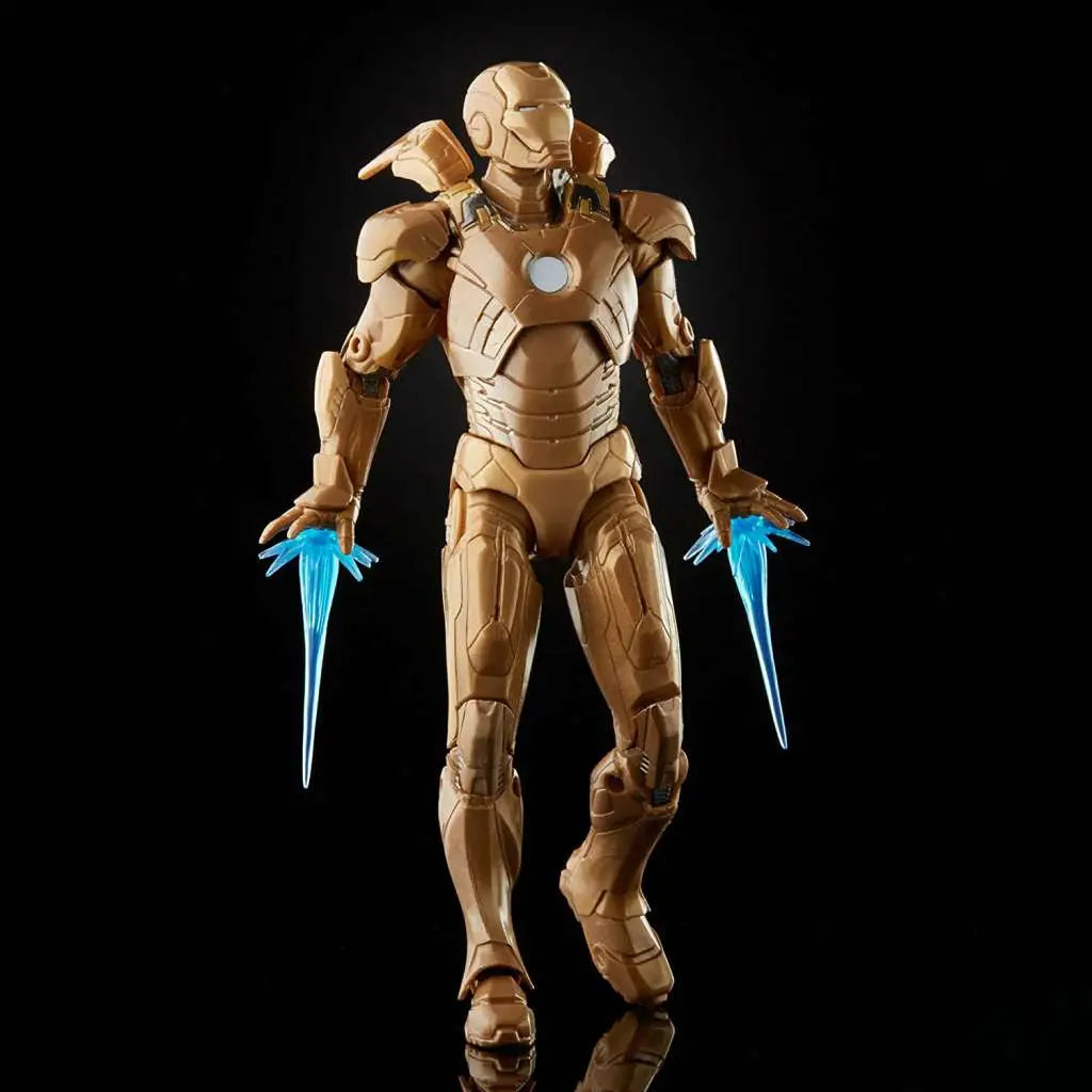 Blister 2 figuras Happy Hogan and Iron Man Mark XXI Iron Man 3 The Infinity Saga Marvel 15cm