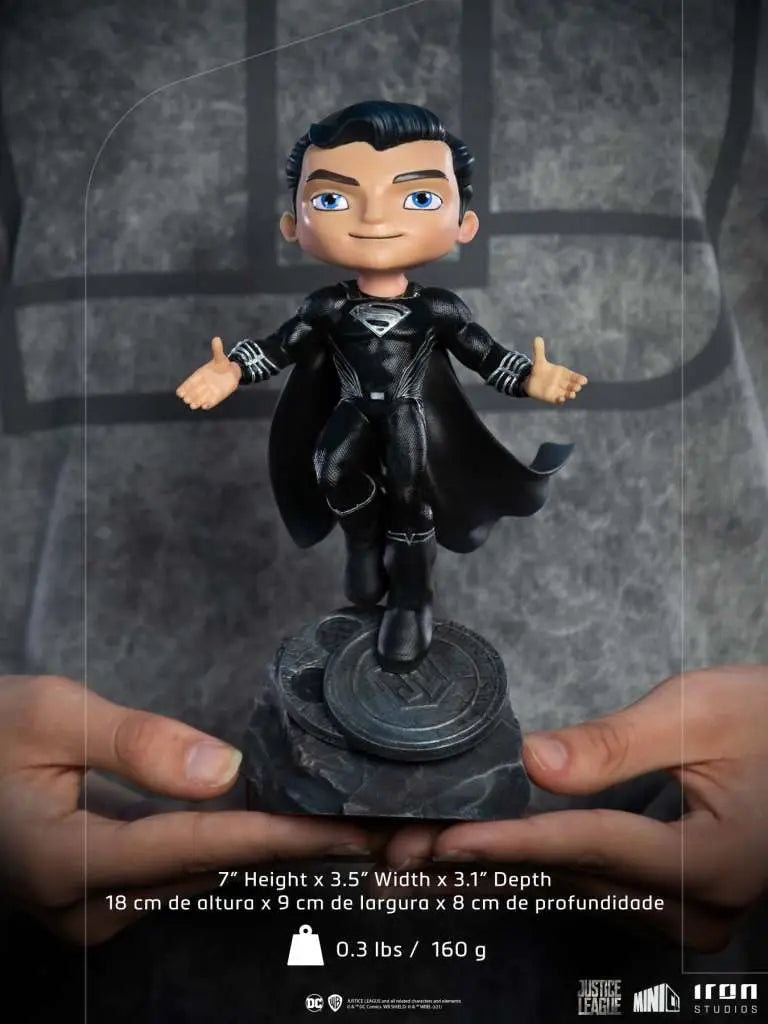 JUSTICE LEAGUE SUPERMAN BLACK MINICO