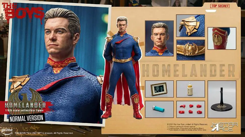 THE BOYS HOMELANDER 1/6 REGULAR Figura Frikytopia