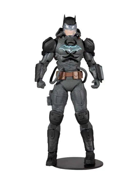 Figura mcfarlane toys dc multiverse batman hazmat suit gold label