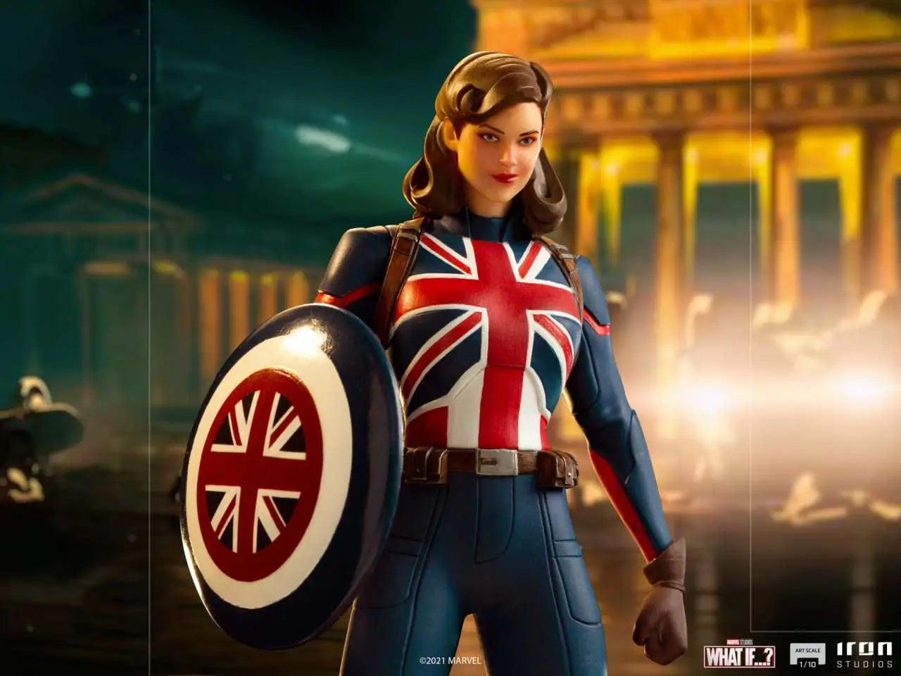 WHAT IF CAPTAIN CARTER 1/10 ART Estatua