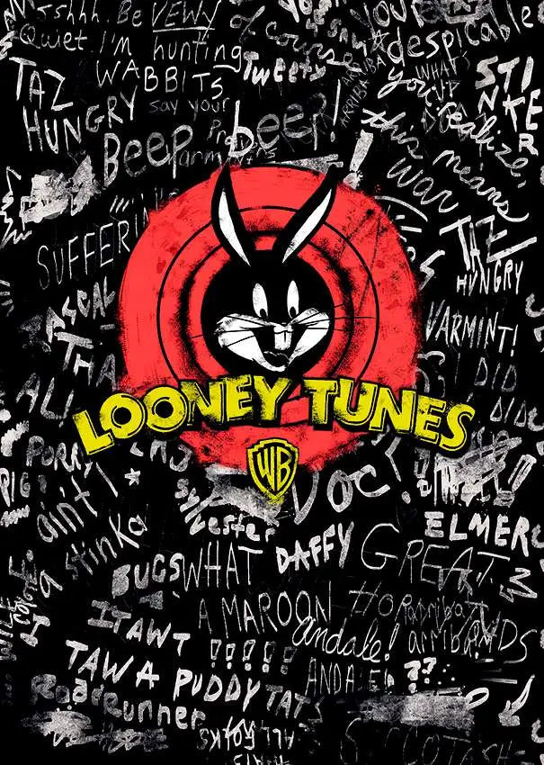 Libreta efecto 3d sd toys looney tunes cara bugs bunny
