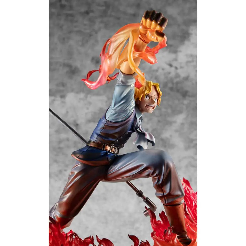 Figura megahouse one piece sabo fire fist inheritance pop edicion limitada