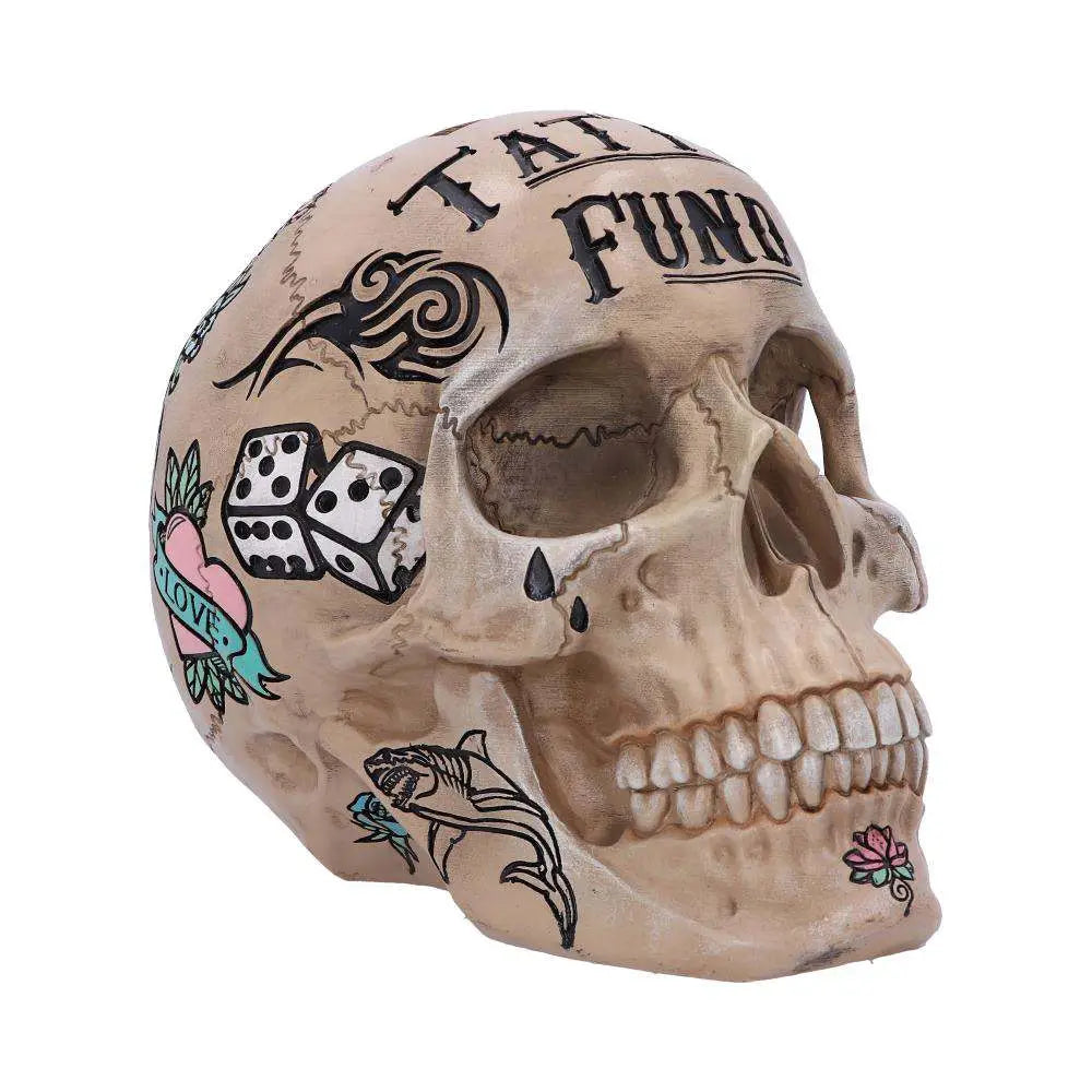 Hucha Skull Tattoo Fund