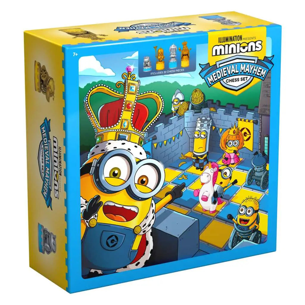 Jogo de Xadrez MINIONS CAOS MEDIEVAL