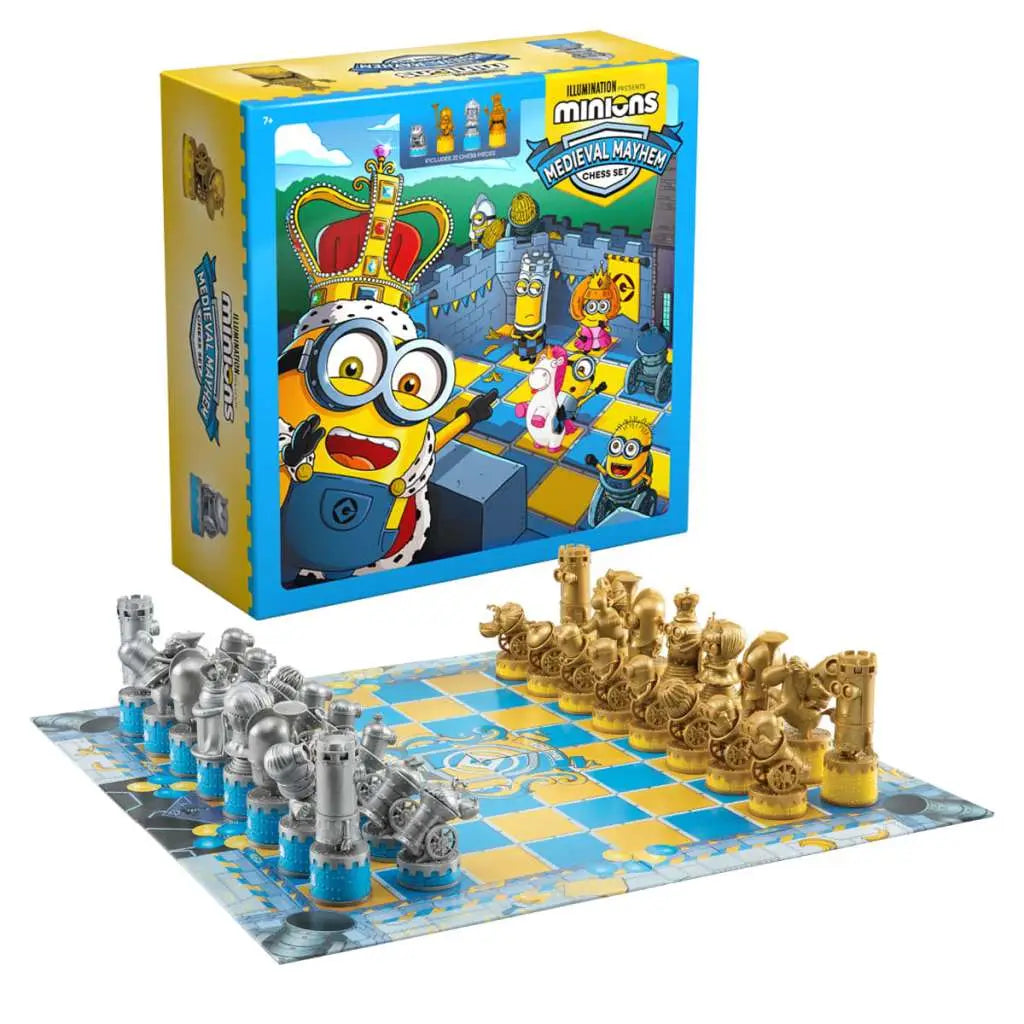 Jogo de Xadrez MINIONS CAOS MEDIEVAL Frikytopia