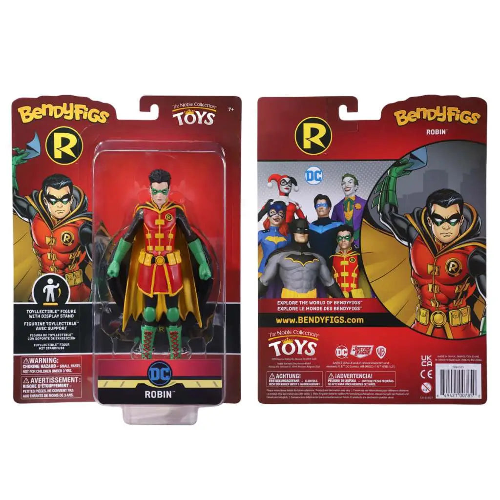 Figura the noble collection bendyfigs dc comics robin