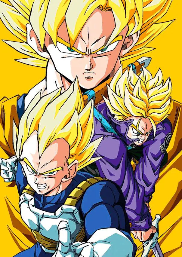 DRAGON BALL Z SAIYANS 3D EFFECT Libreta