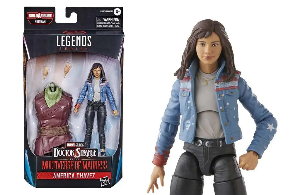 Figura hasbro america chavez 15 cm multiverse of madness marvel legends f03715x0