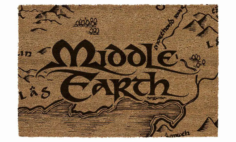 Felpudo Middler Earth el Señor de los Anillos 60x40 cm