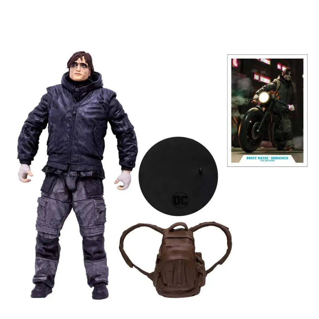 Figura mcfarlane toys dc multiverse the batman pelicula bruce wayne disfraz