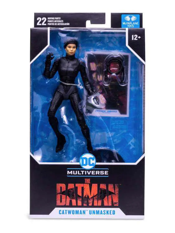 Figura mcfarlane toys dc batman catwoman unmasked