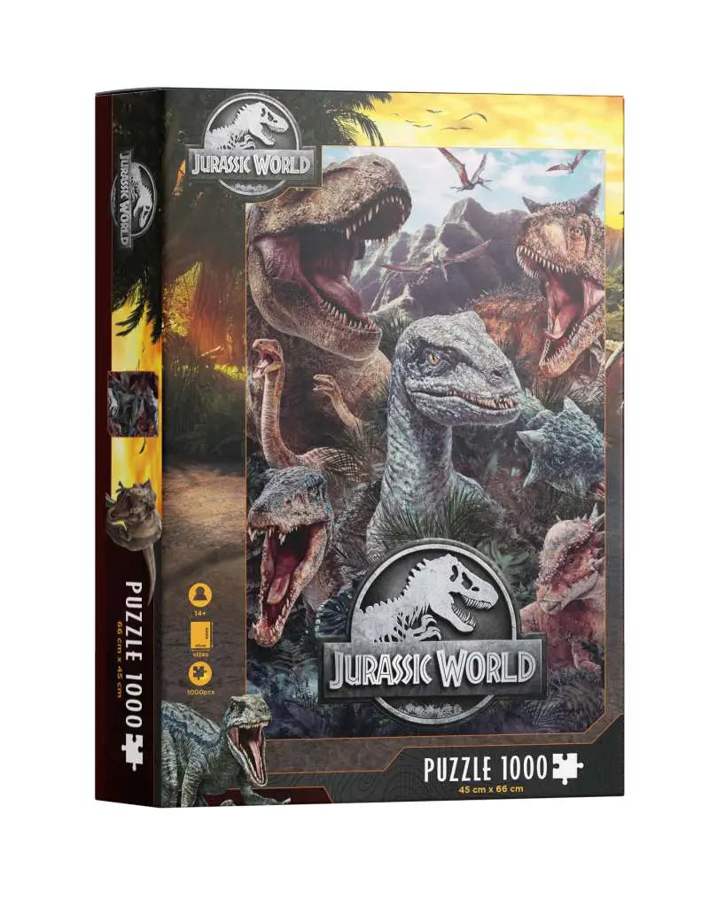 JURASSIC WORLD Póster COMPO VARIOUS PUZZ