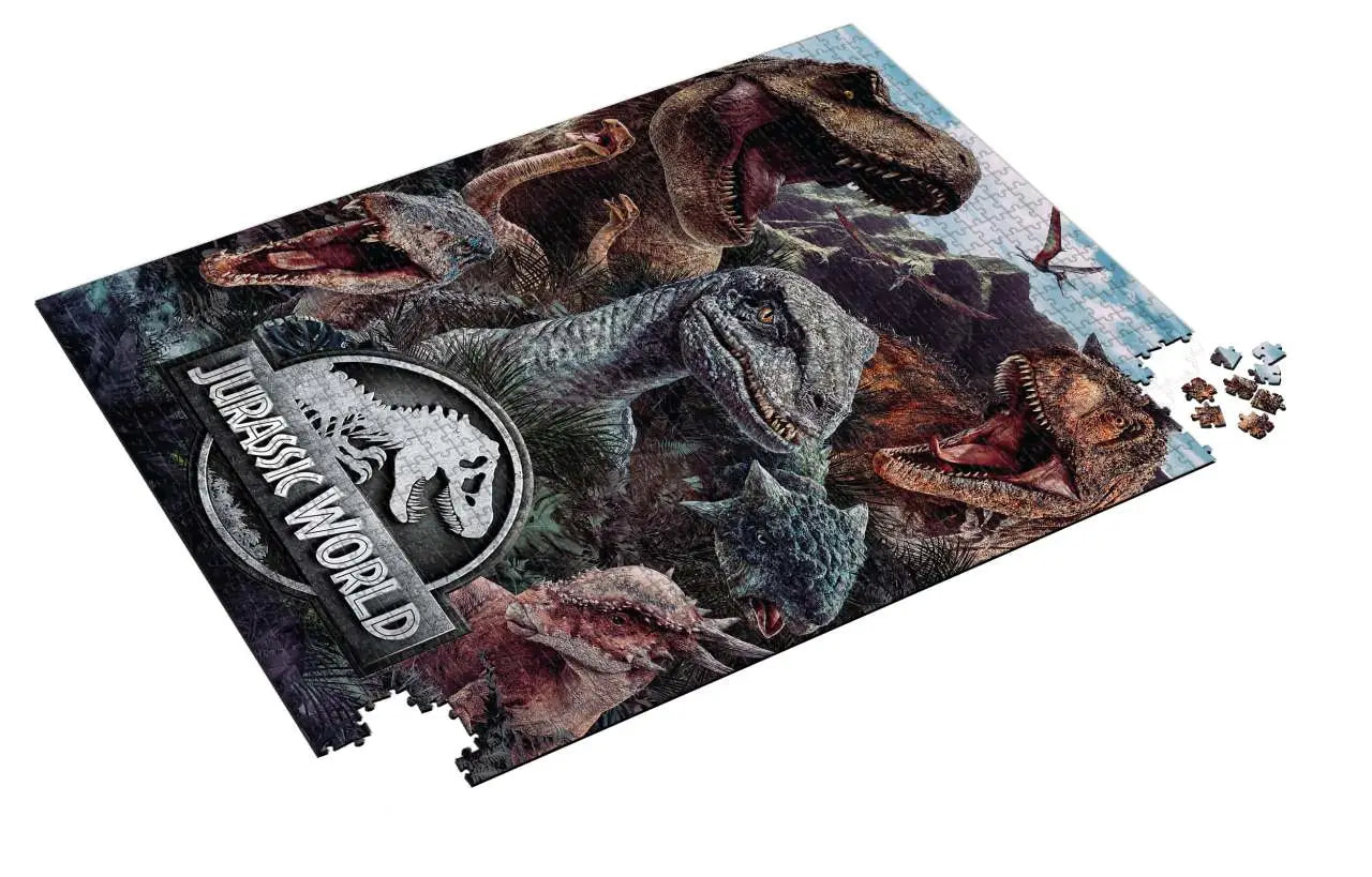 JURASSIC WORLD Póster COMPO VARIOUS PUZZ