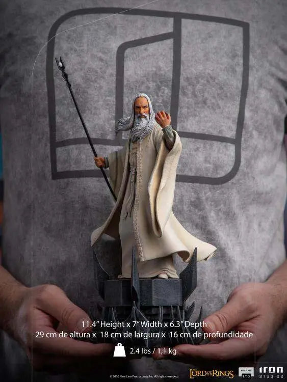 LOTR SARUMAN 1/10 ART Estatua