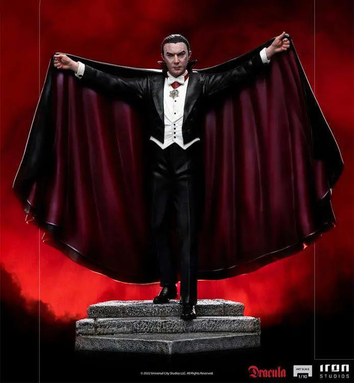 UNIVERSAL MONSTERS DRACULA 1/10 Estatua Frikytopia