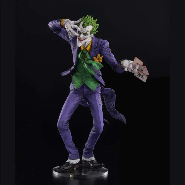 SOFBINAL JOKER LAUGHING PURPLE. Estatua Frikytopia