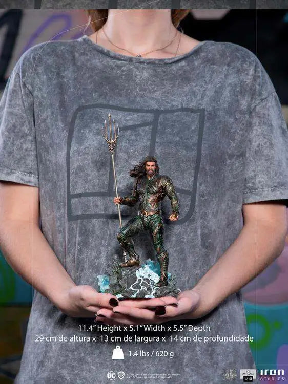 ZACK SNYDER JUSTICE LEAGUE AQUAMAN 1/10