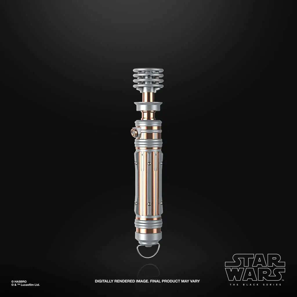 Replica hasbro 1 1 force x sable de luz leia organa black series