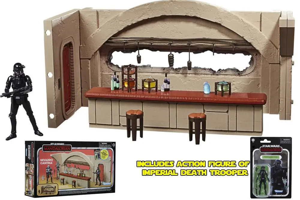 Set nevarro cantina figura hasbro death trooper the mandalorian