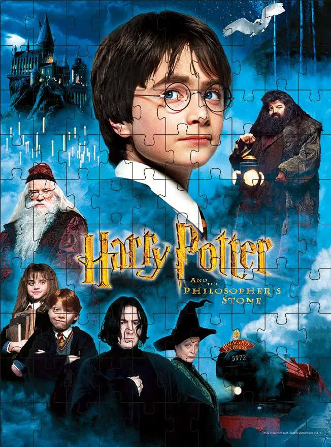 Puzzle Efecto 3D Piedra Filosofal Harry Potter 100pzs