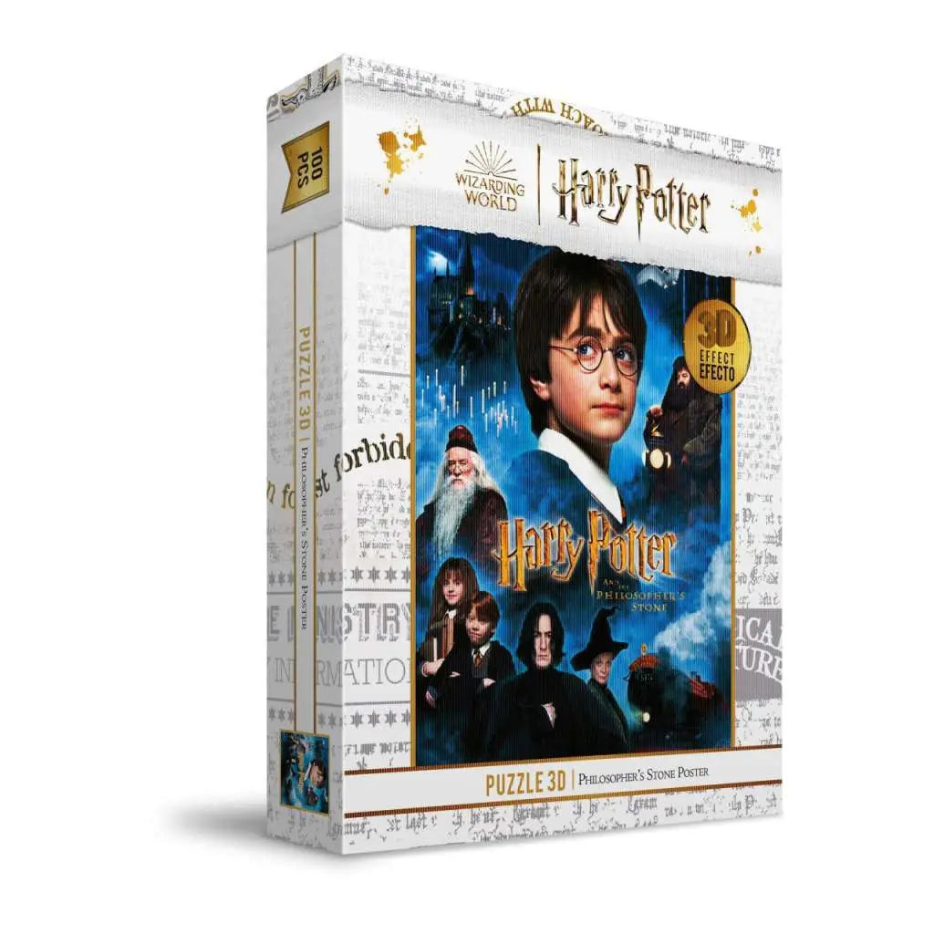 Puzzle Efecto 3D Piedra Filosofal Harry Potter 100pzs
