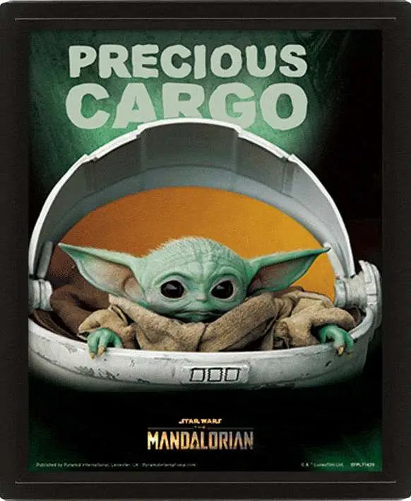 SW THE MANDALORIAN PREC.CARGO Póster 3D Frikytopia