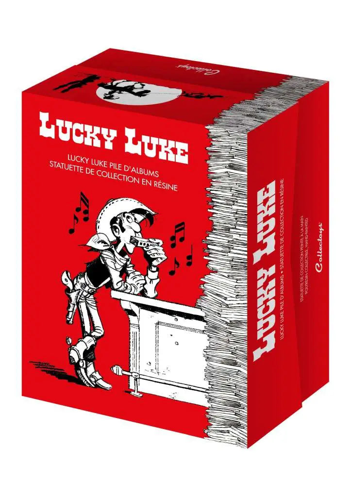 LUCKY LUKE & RANTANPLAN PILE OF COMICS COLLECTOR Figura