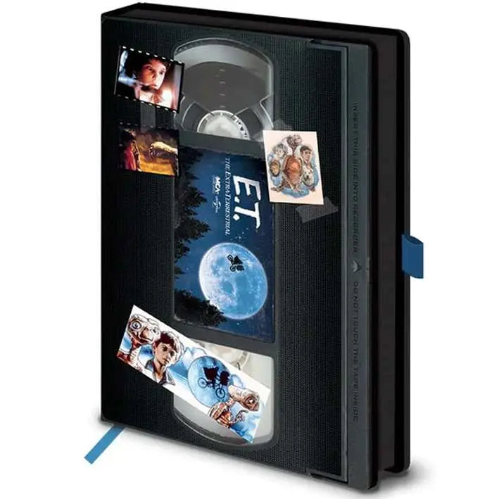 E.T. VHS A5 Libreta