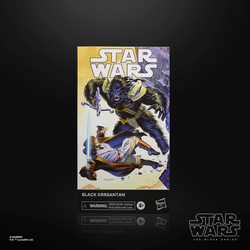 Figura hasbro black krrsantan star wars black series