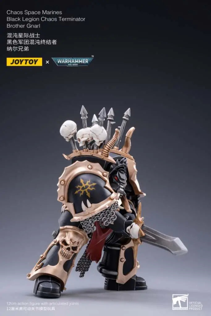 WH40K BLACK LEGION BROTHER GNARL AF 1/18