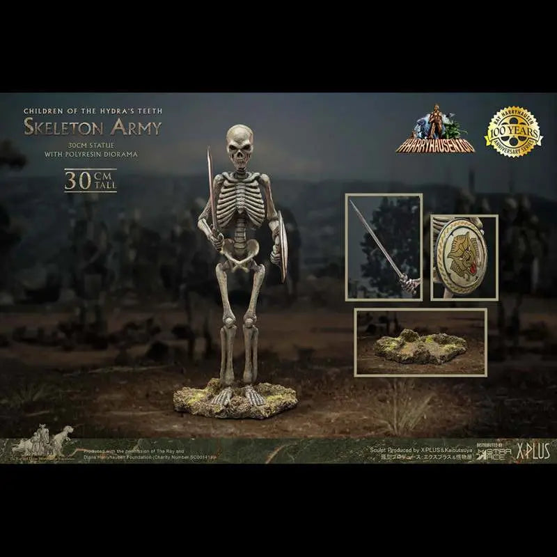 RAY HARRYHAUSEN SKELETON ARMY Estatua Frikytopia