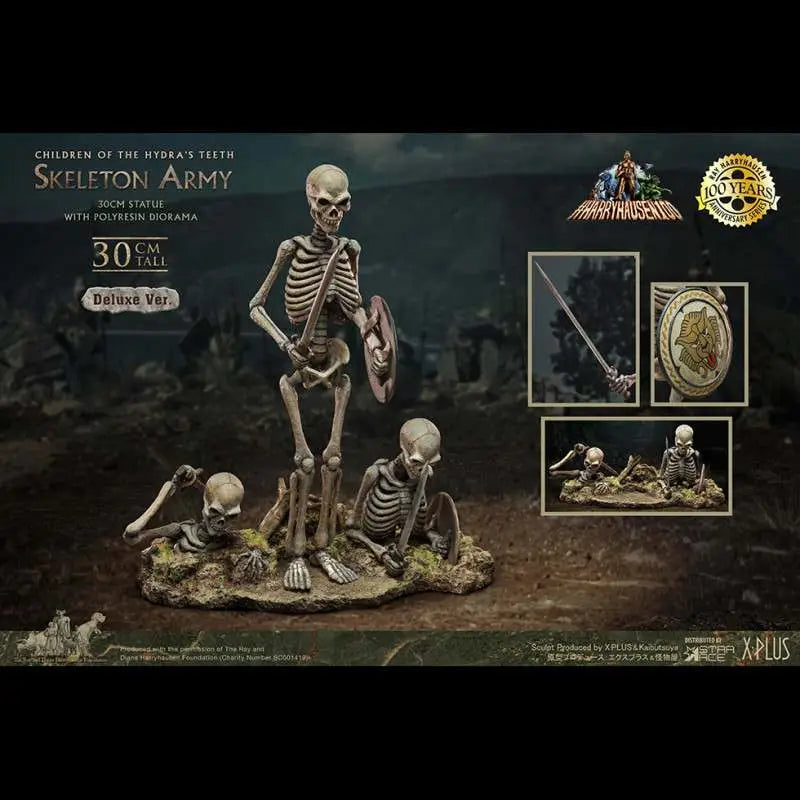 RAY HARRYHAUSEN SKELETON ARMY DLX Estatua