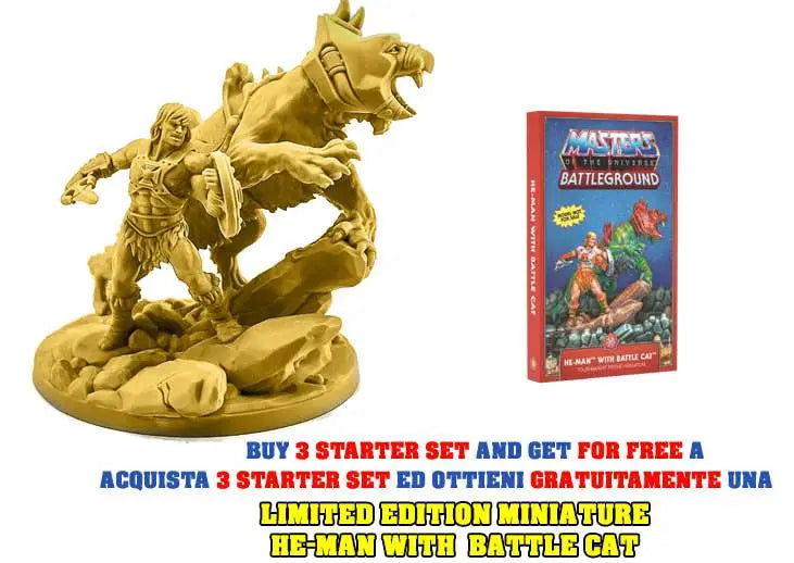 Masters of the Universe: Battleground Juego de Miniaturas Starter Set *Edición Inglés*