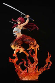 FAIRY TAIL ERZA SAMURAI KURENAI Estatua