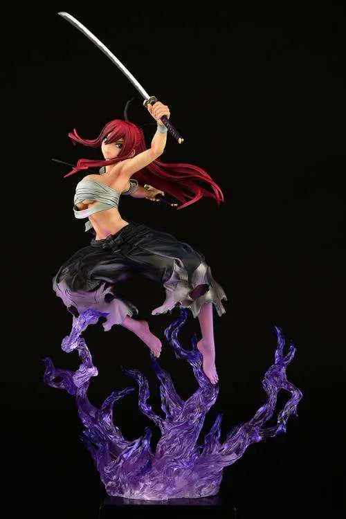 FAIRY TAIL ERZA SAMURAI  SHIKKOKU Estatua Frikytopia