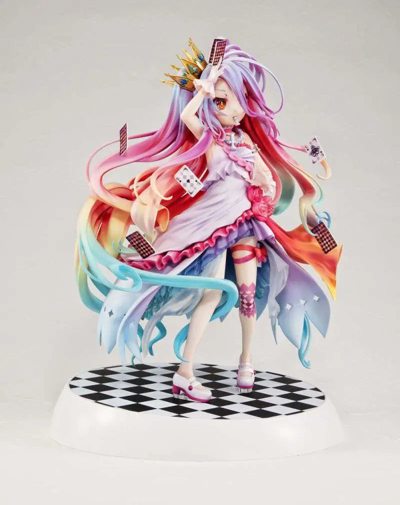 NO GAME NO LIFE SHIRO DRESS VER Estatua